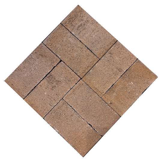 Alfresco Hickory LIGHT - WIRE CUT SIDE 230x114x50mm Brick Size Clay Pavers - 1st Quality - Available at Simon's Seconds