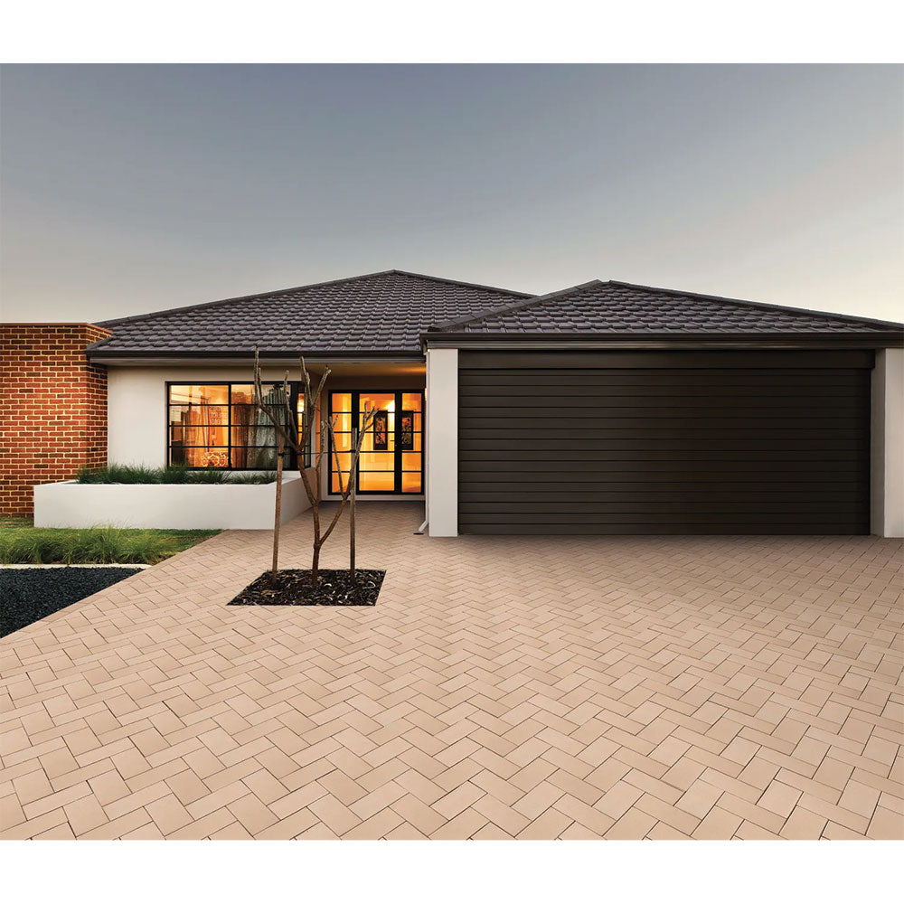 Alfresco Buttermilk 230x114x50mm Brick Size Clay Pavers - 1st Quality - Driveway Pavers - Available at Simon's Seconds
