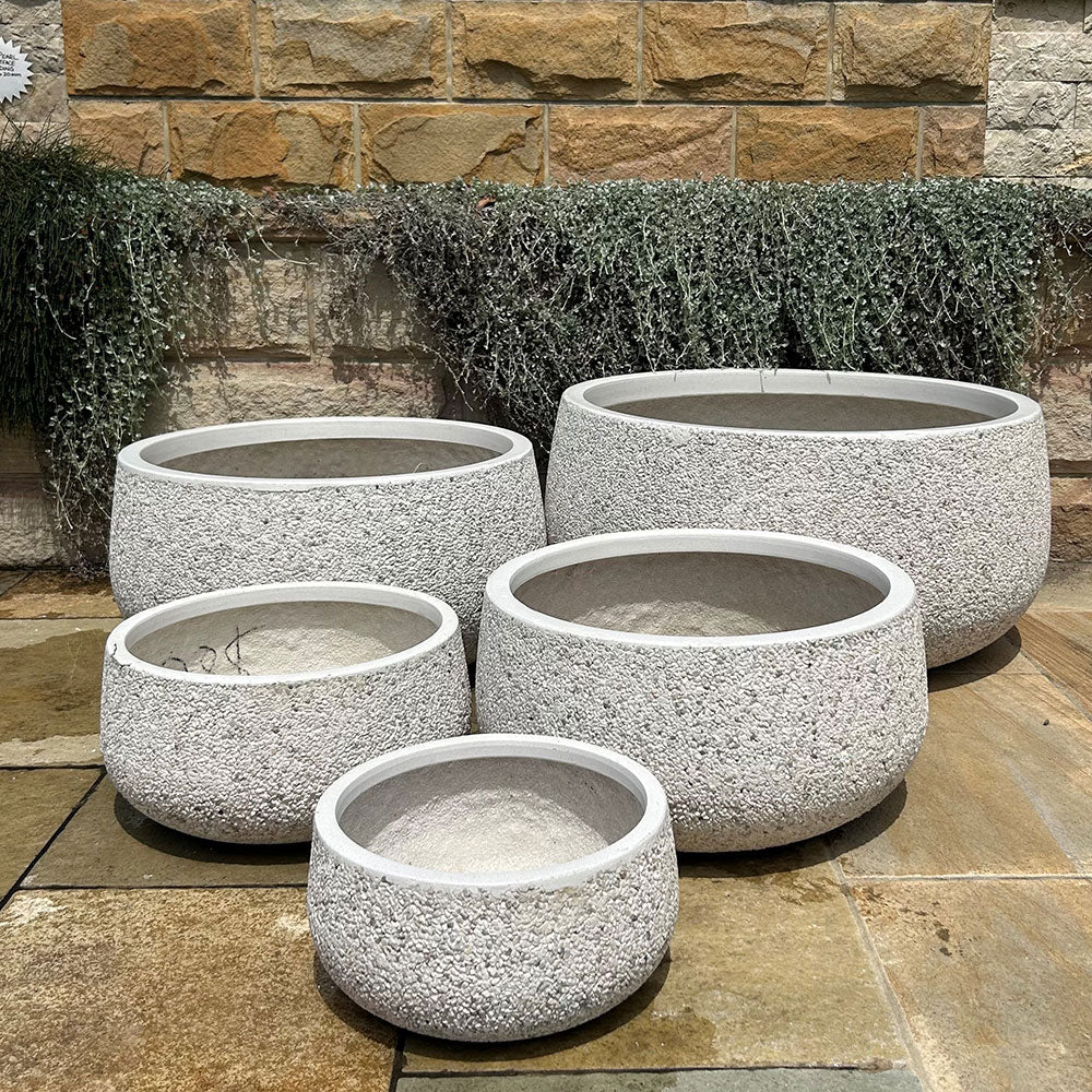 Modstone Andy Bowl - White Pebble - Available at Simon's Seconds