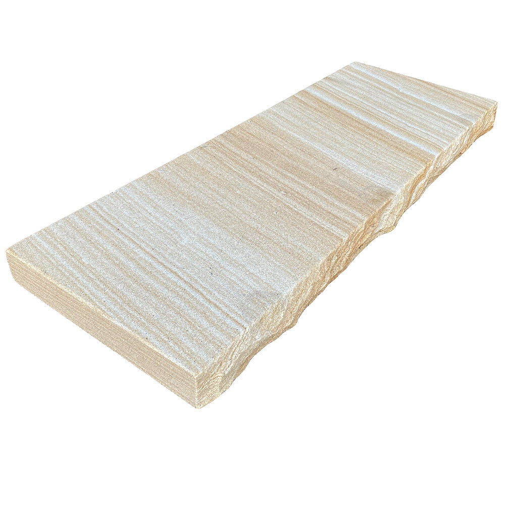 Australian Sandstone 800x300x50mm Rockface Capping - 1st Quality - Single Piece - Available at Simon's Seconds