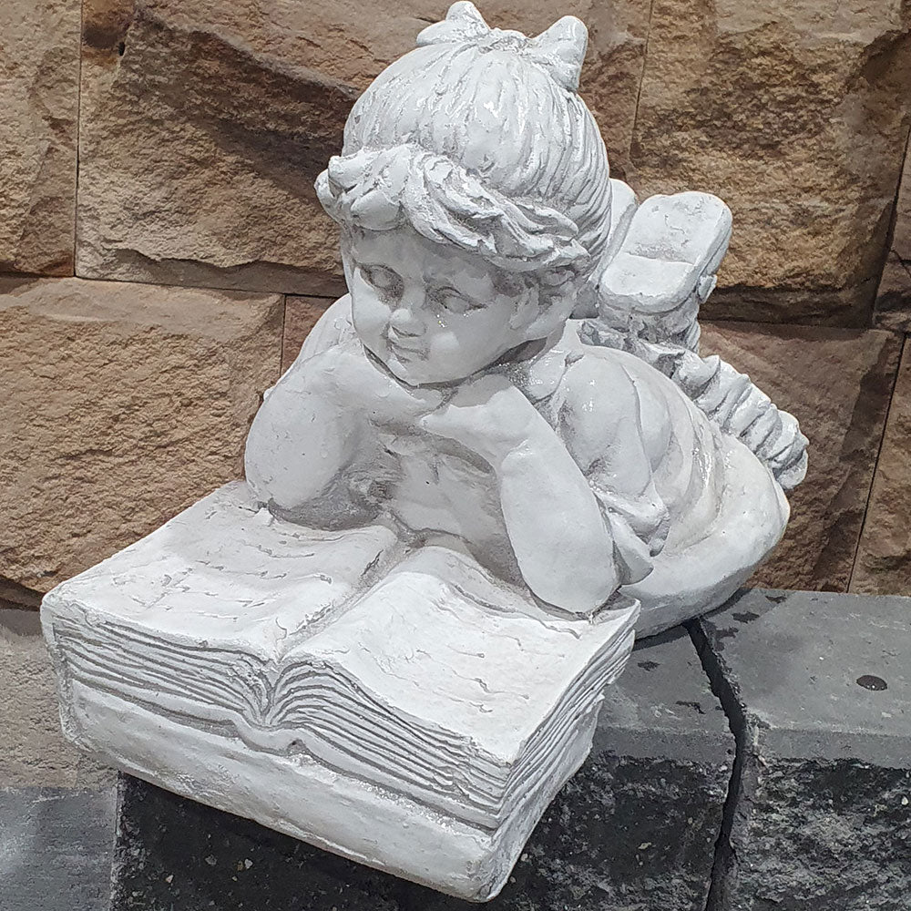 Girl with Book Garden Ornament - Design Inspiration - Available at Simon's Seconds