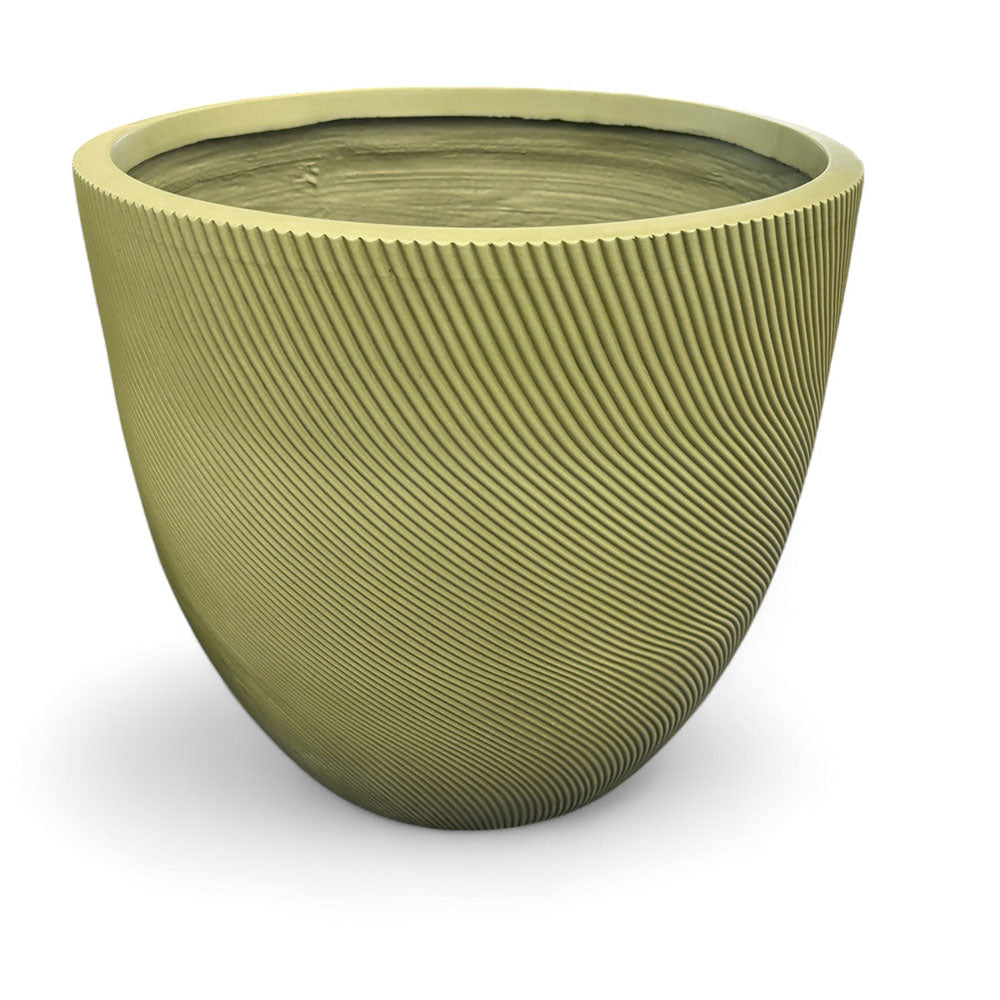 UrbanLITE Helix Egg Pot - Green - Available at Simon's Seconds
