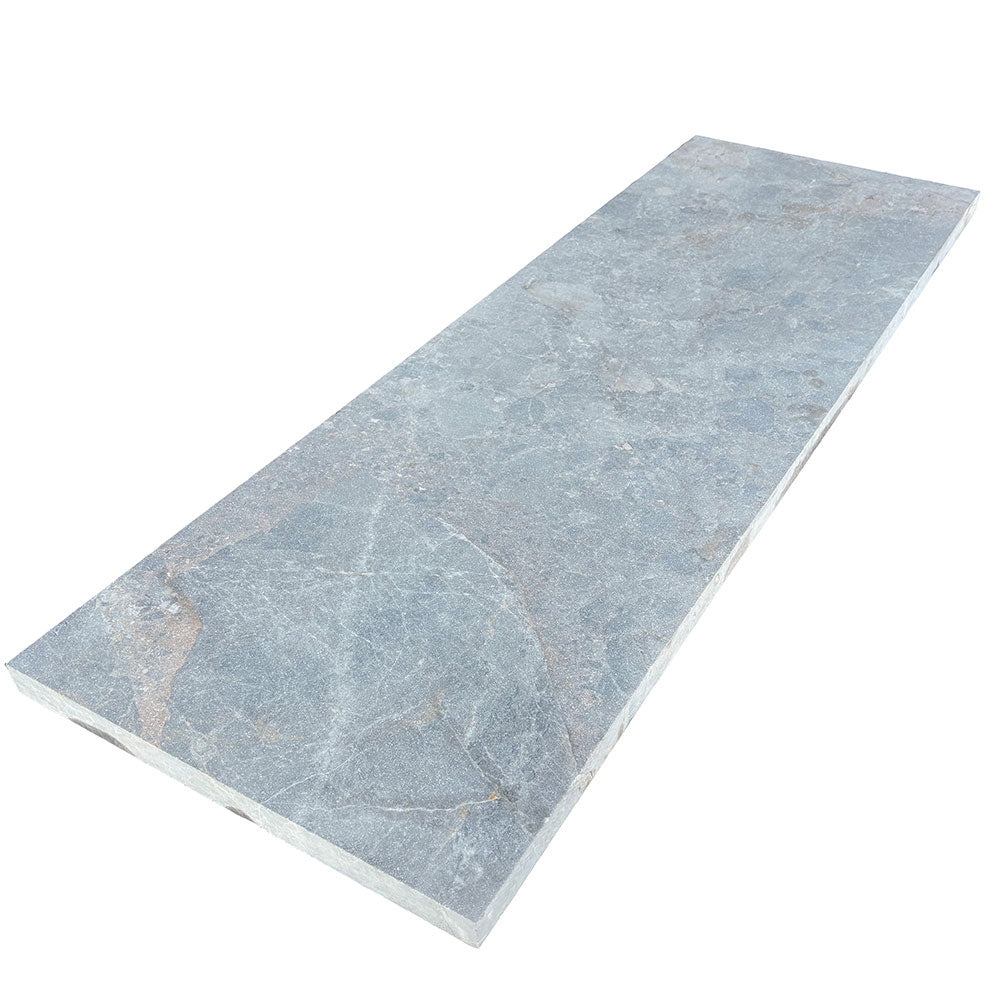 Toscana Grey Marble 1200x400x30mm Natural Stone Step Tread - 1st Quality - Available at Simon's Seconds