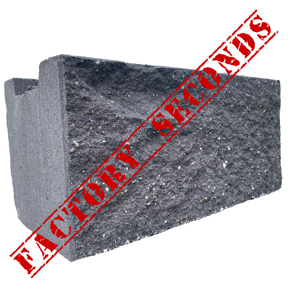 200 Series Splitface Block - Basalt - Factory Seconds - Available at Simon's Seconds