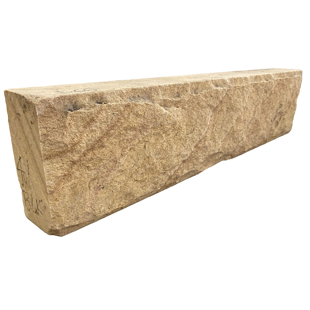 Australian Sandstone Hydrasplit Blocks - 900mm Long x 100-130mm Wide - 200mm High - 1st Quality - Single Piece - Available at Simon's Seconds